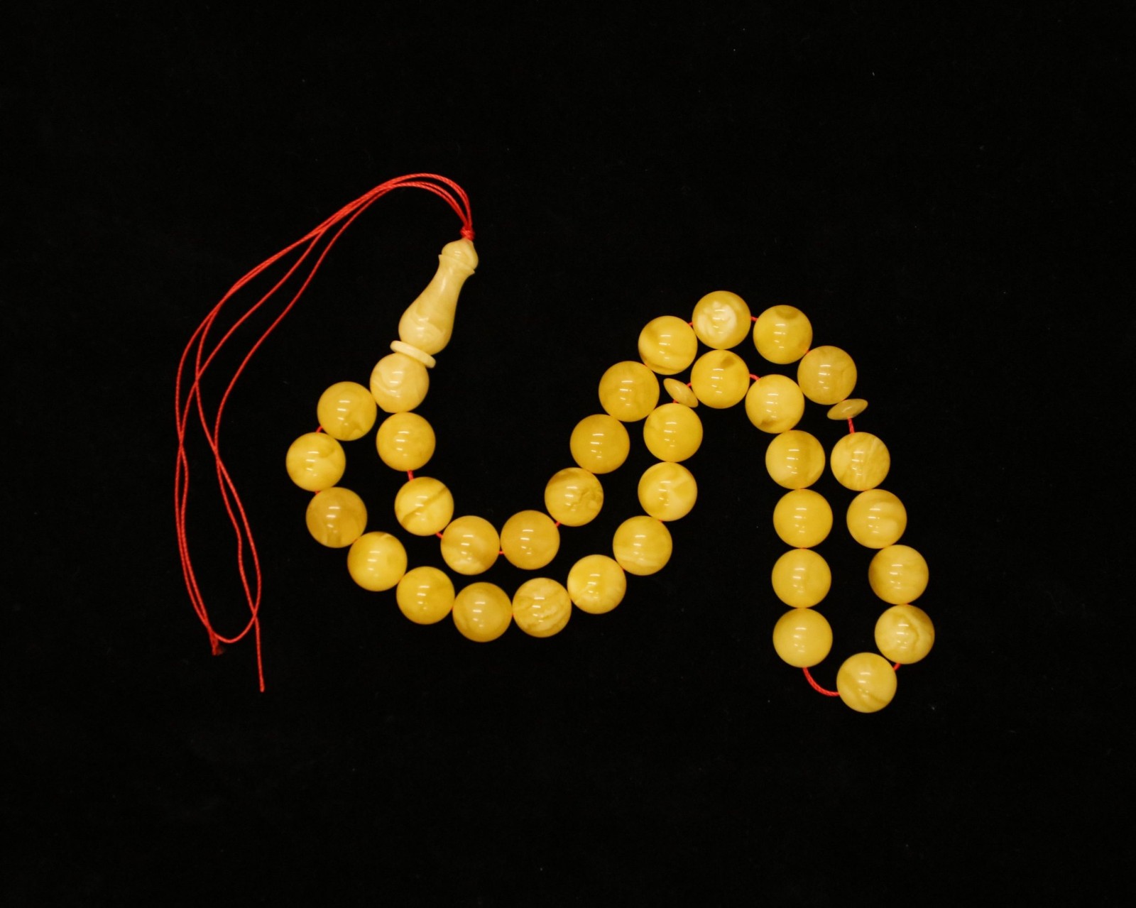 Misbaha Tasbih Baltic Amber Rosary — Made in USA | KIZIMA®