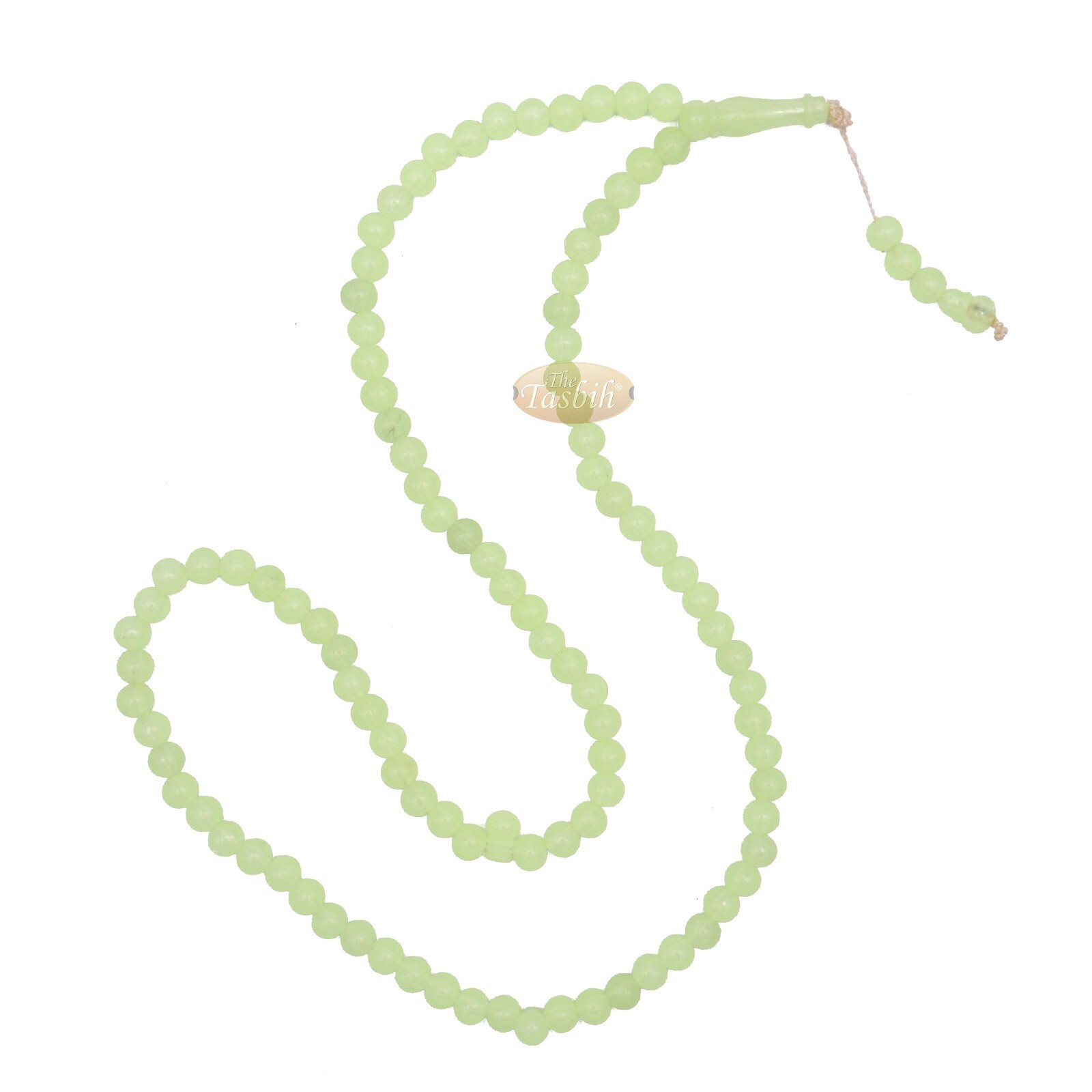MUSLIM PRAYER BEADS Glow In The Dark Plastic Monomer 99ct 8mm Tasbeeh Tasbih