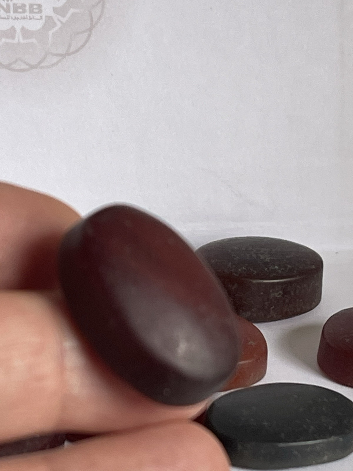 ‏Agate فصوص عقيق يمني خام قديم Yemeni Natural stone 10 Peices