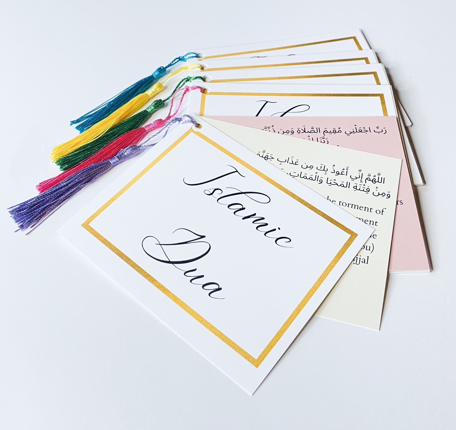3 Set Of Islamic Dua Cards | Gift For New Muslim | Dua In English And Arabic