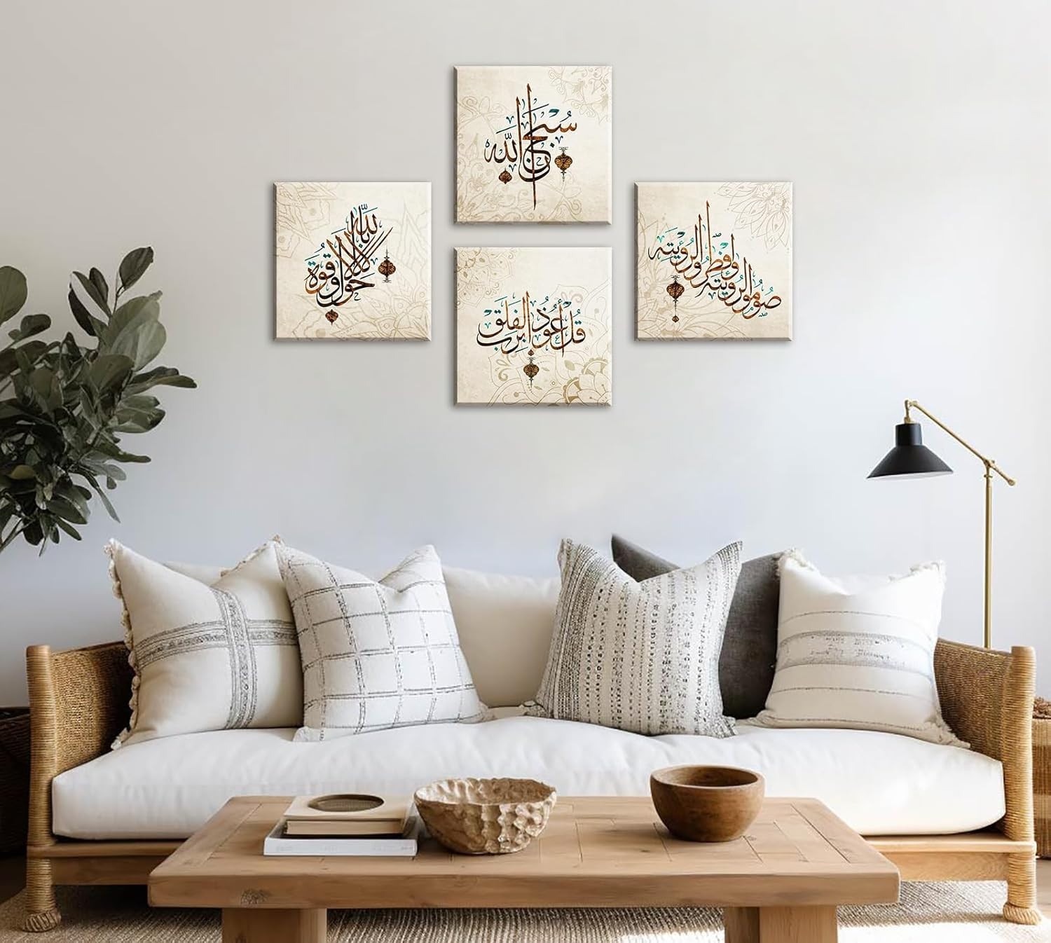Waterproof Arabic Calligraphy Prints – Transform Your Home for Eid Celebrations
