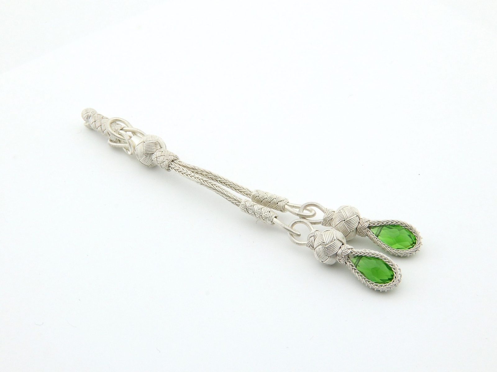 Trabzon kazaz hand-knitted Metal tassel 1000 silver Prayer Beads Misbaha 730154