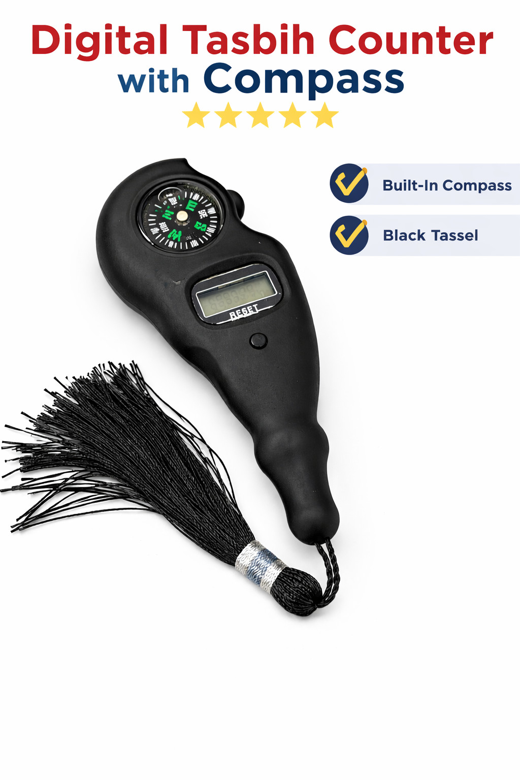 Digital Tasbih & Compass