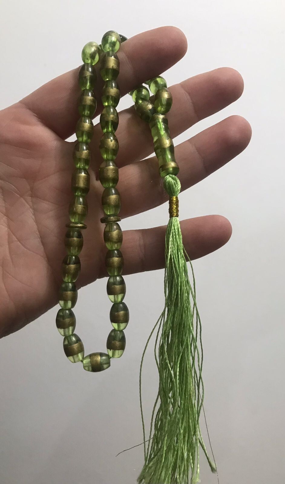 Rosary muslim islamic prayer beads Oil color