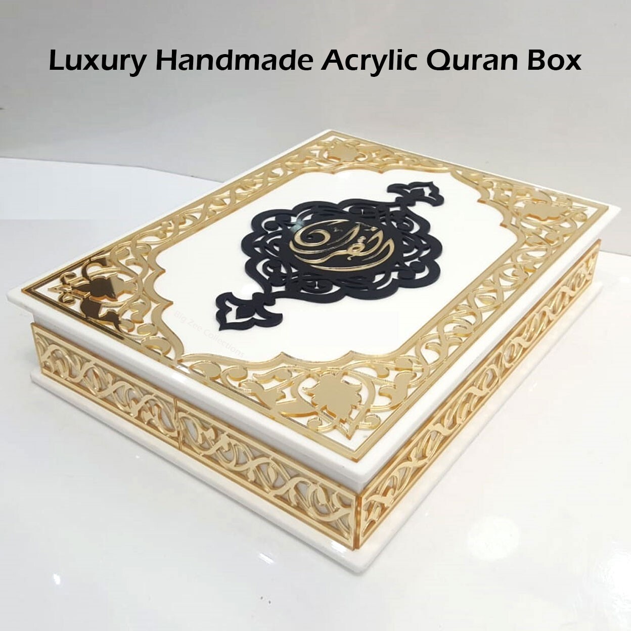 Luxury Acrylic Quran Box – Elegant Islamic Wedding Gift, Premium Quality Décor