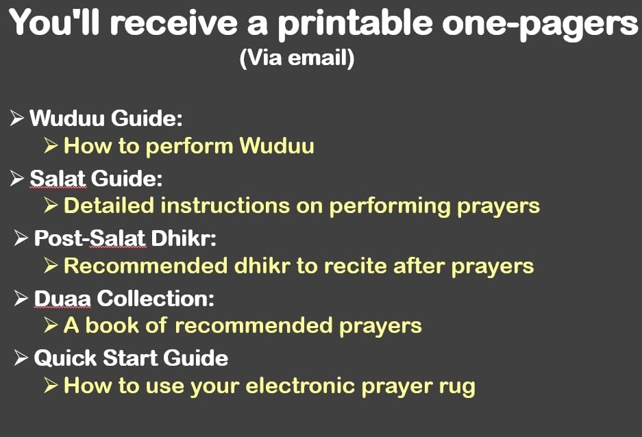 Electronic Prayer Mat Smart Interactive Prayer Rug Adults & Kids Ideal New