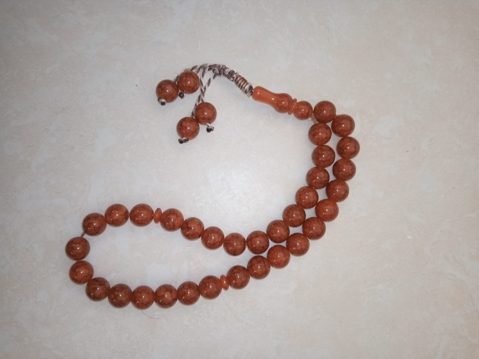 Handmade Rosary, Masbaha 33 Beads, Muslim’s Gift
