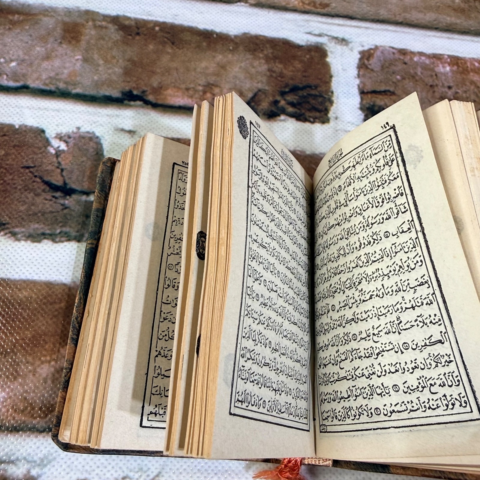 Antique Islam Islamic Mini Quran Book Egypt Al Azhar