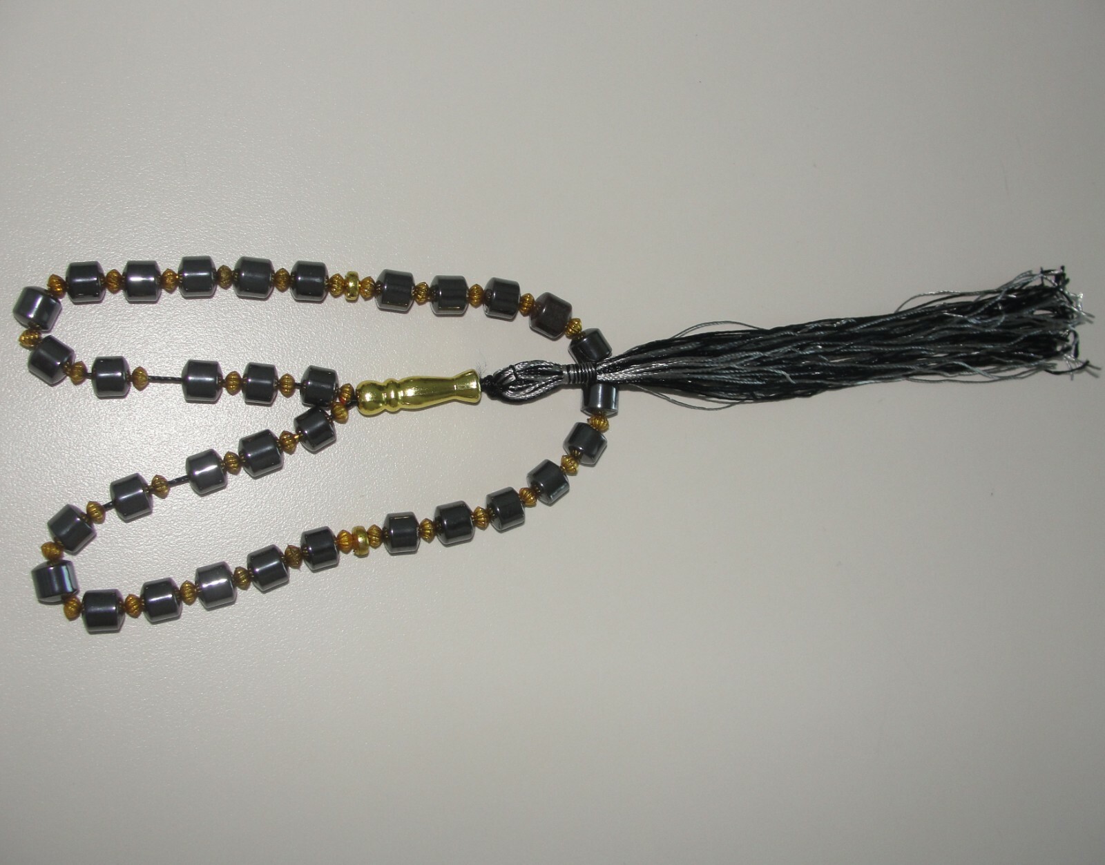 Pretty Afghanistan 33 Stone Pray Beads Misbaha Tasbih Subha Muslim Sufi تَسْبِيح