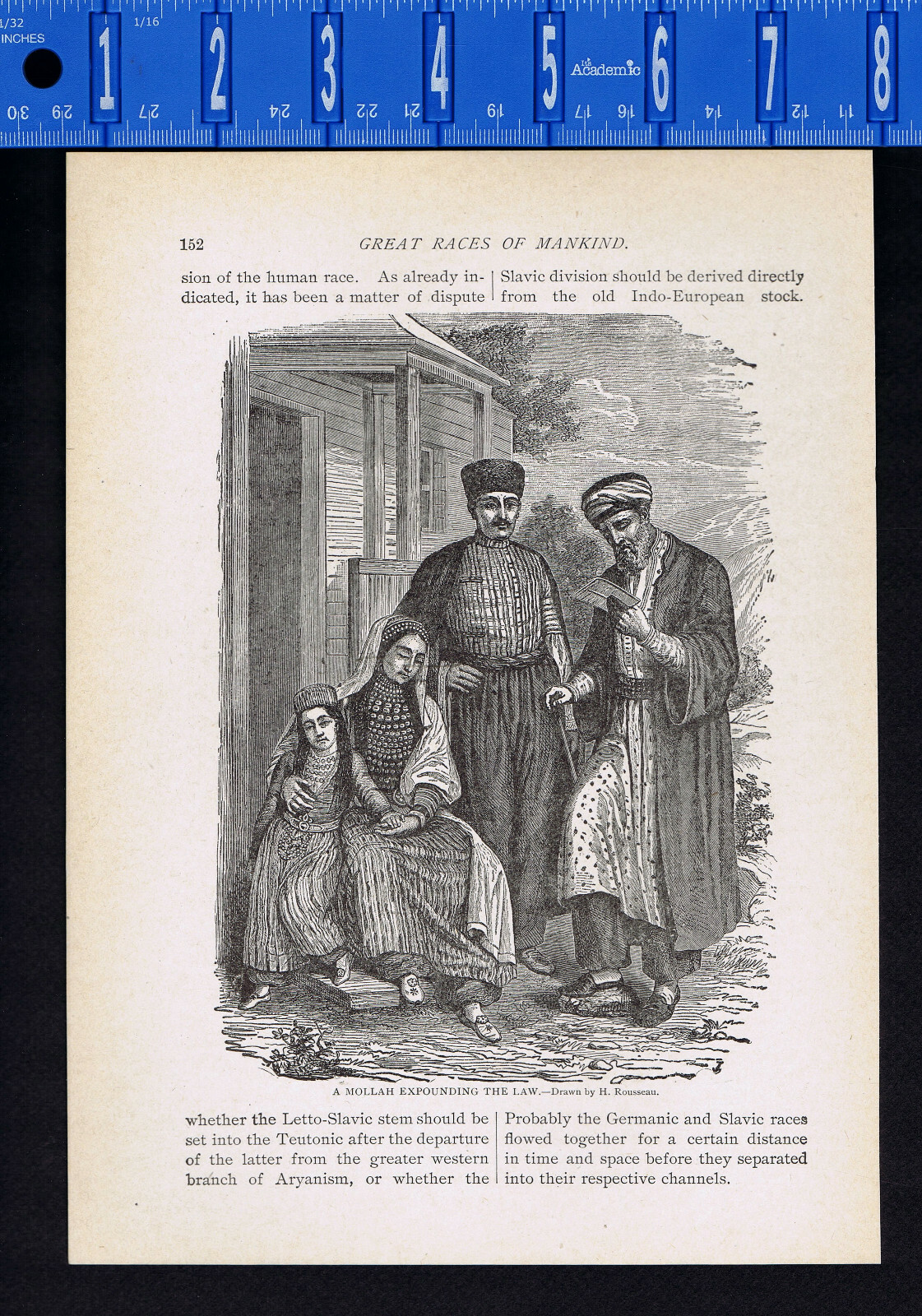 A Muslim Mollah Expounding the Law -1915 Page of History