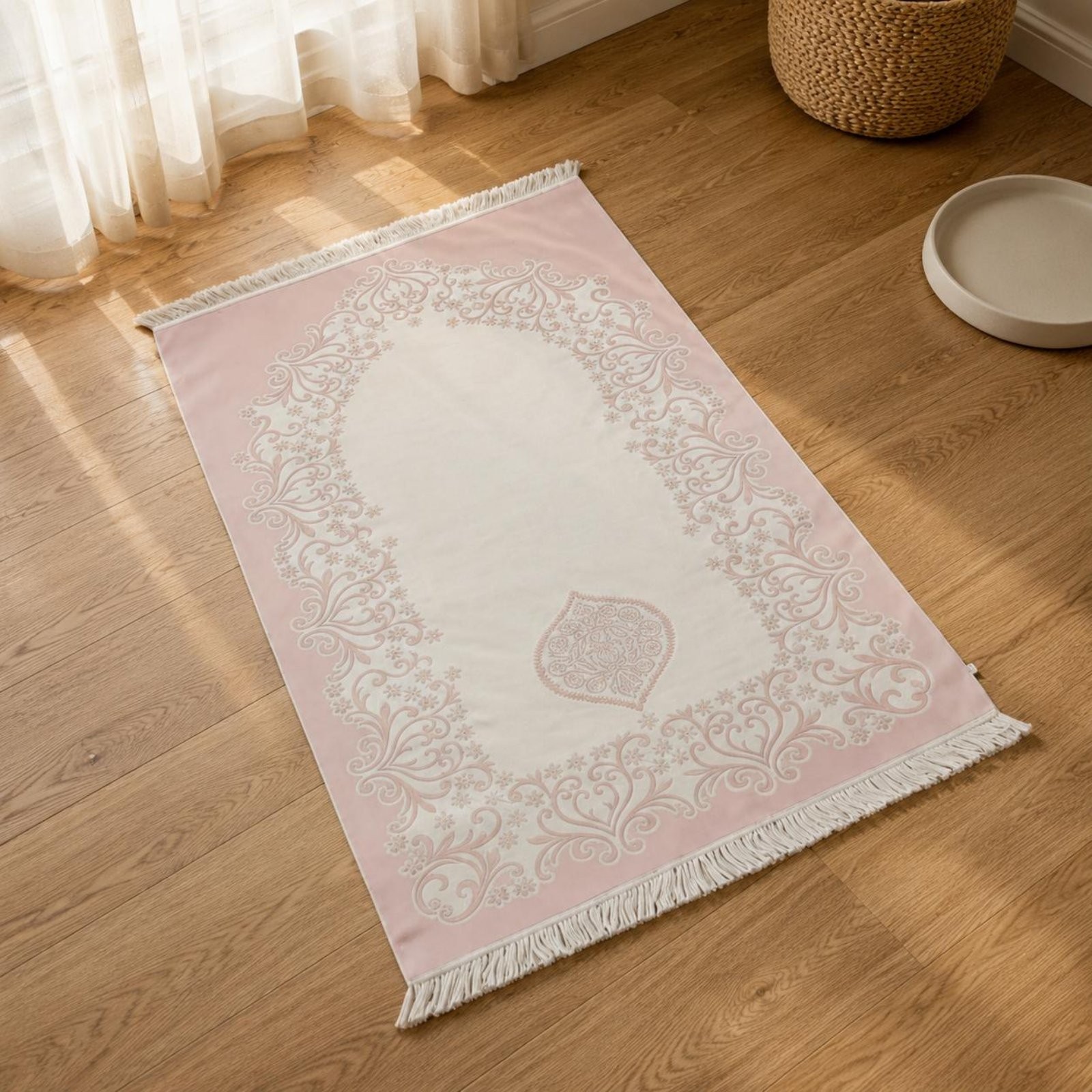 Foldable Prayer Mat Easy to Stow Worship Item Lightweight for Mosque