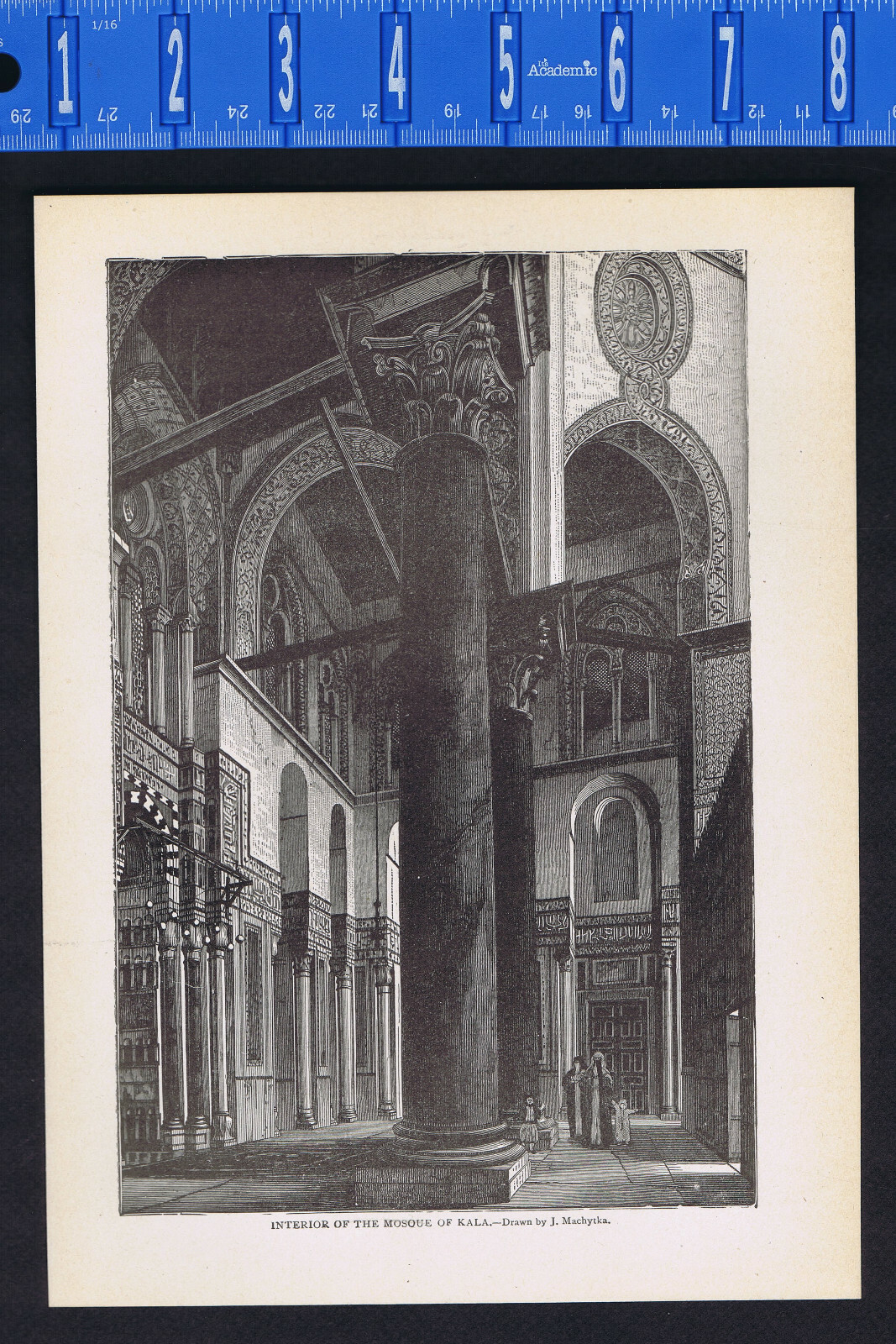 Interior of the Mosque of Kala – 1915 Page of History