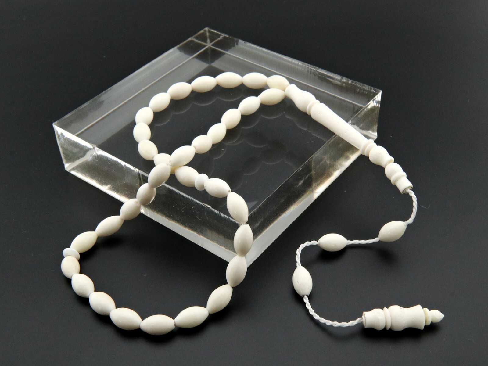 Carved imam Camel b. 33 beads Islamic Prayer Beads Misbaha from Turkey 302119