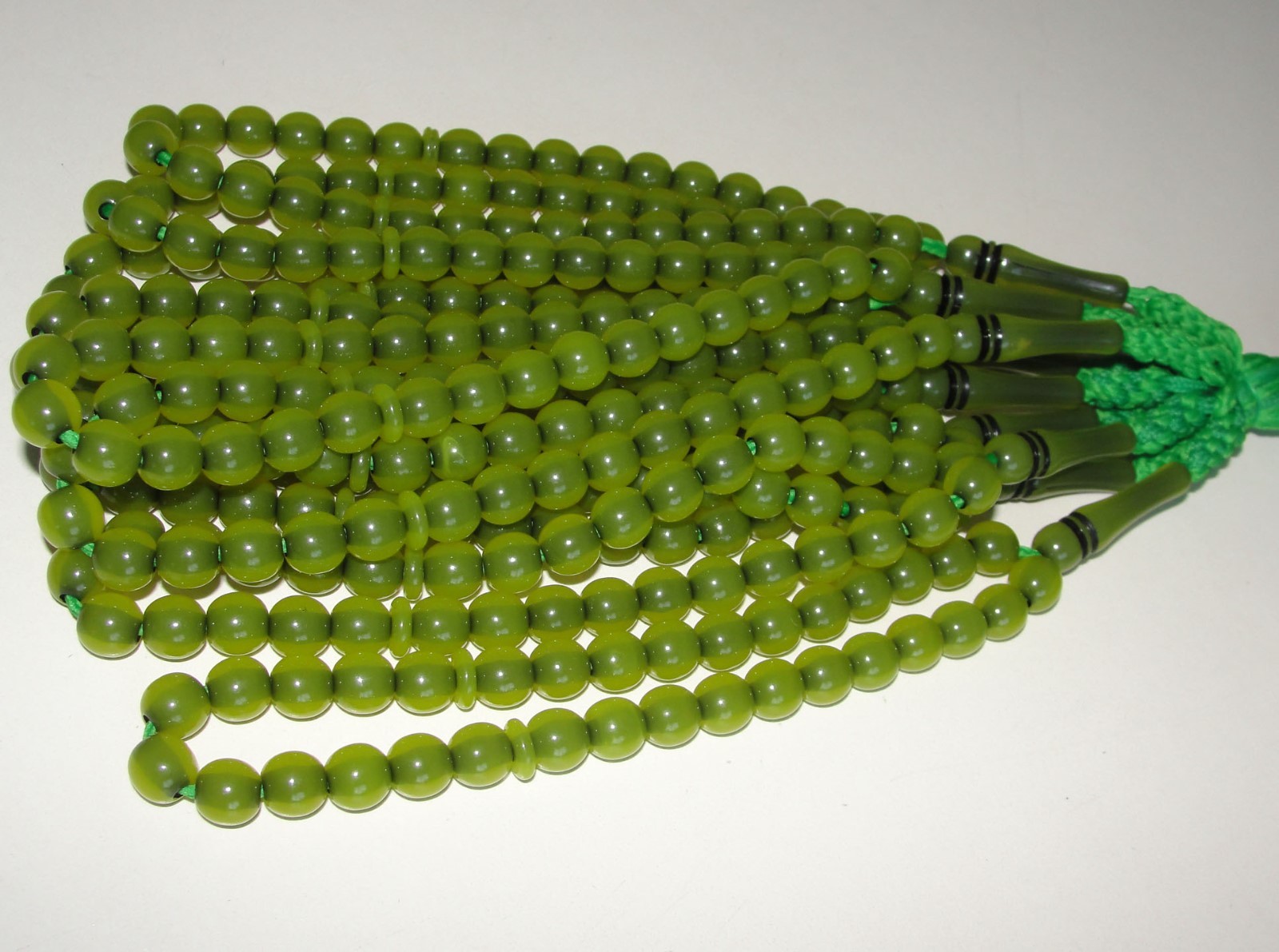 x2 Beautiful Subha Prayer Beads Muslim Misbaha Tasbeeh Rosary Afghanistan Tasbih