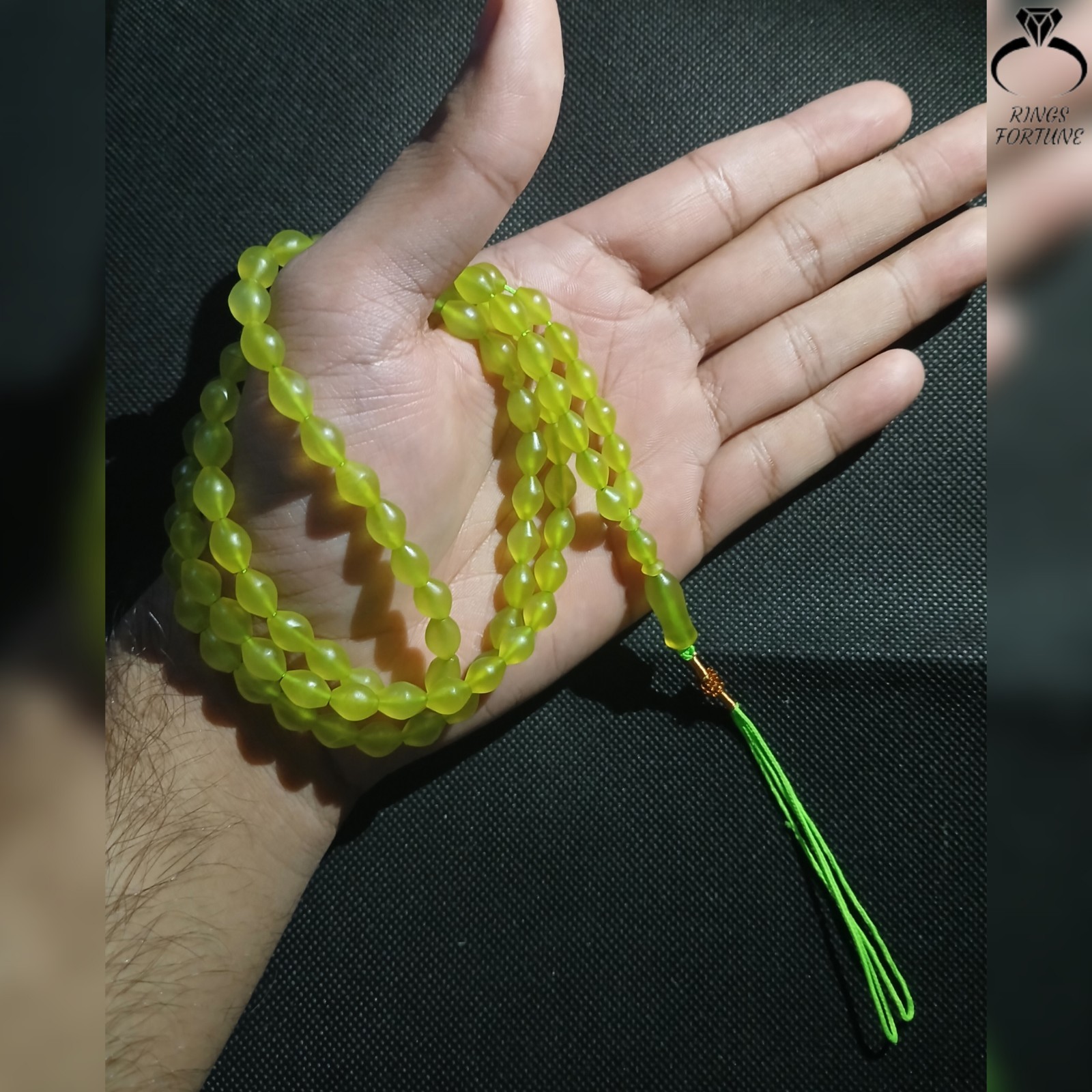 Premium Shah Maqsood Tasbih 99 Beads, Authentic Islamic Rosary Misbaha