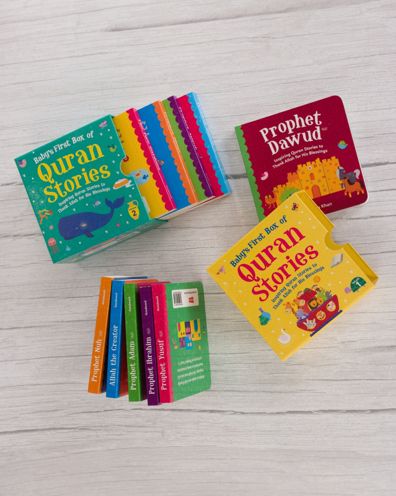 Baby’s First Quran Stories Box, Volumes 1 & 2