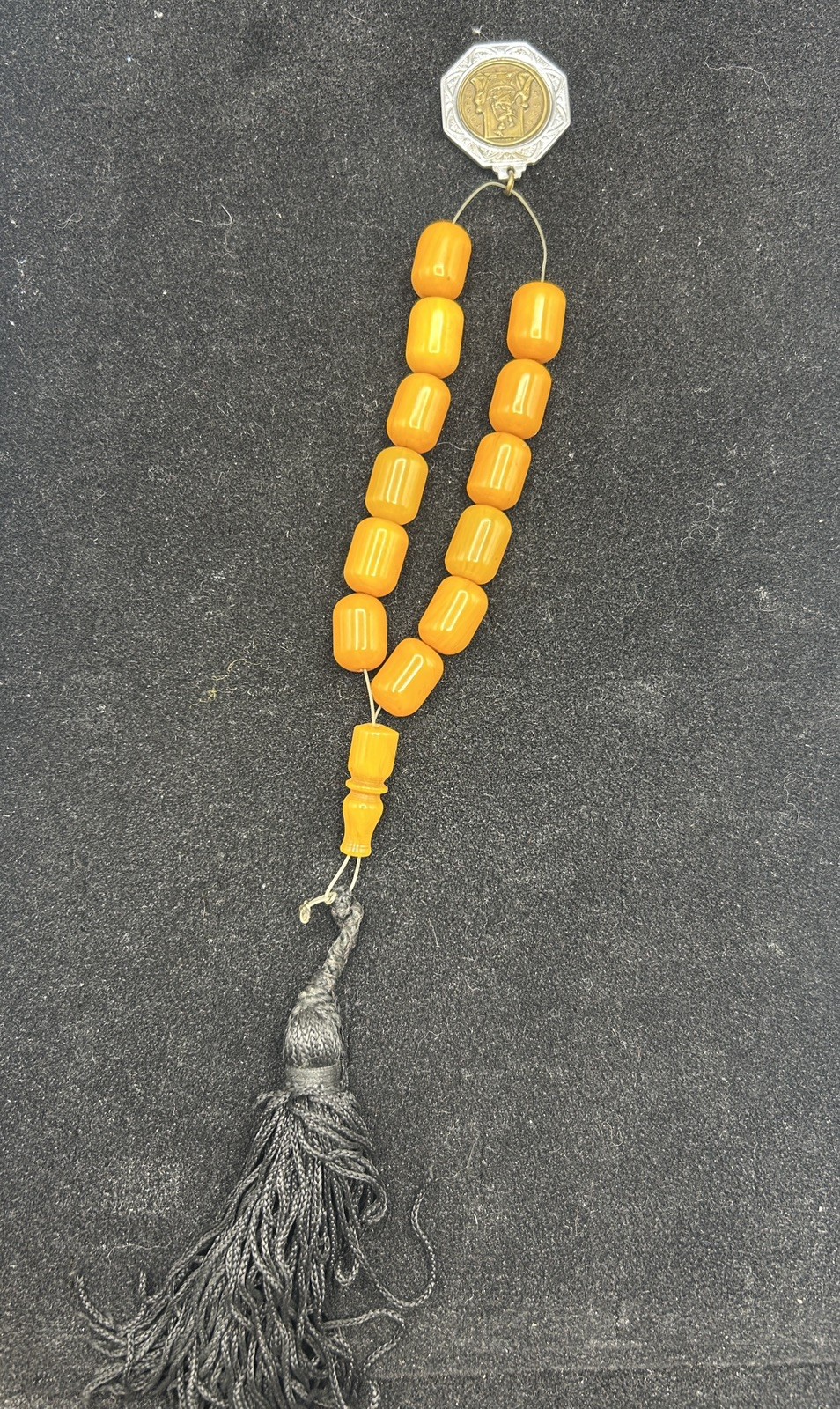 Antique Faturan Bakelite Komboloi or Worry Beads Pompei 40g