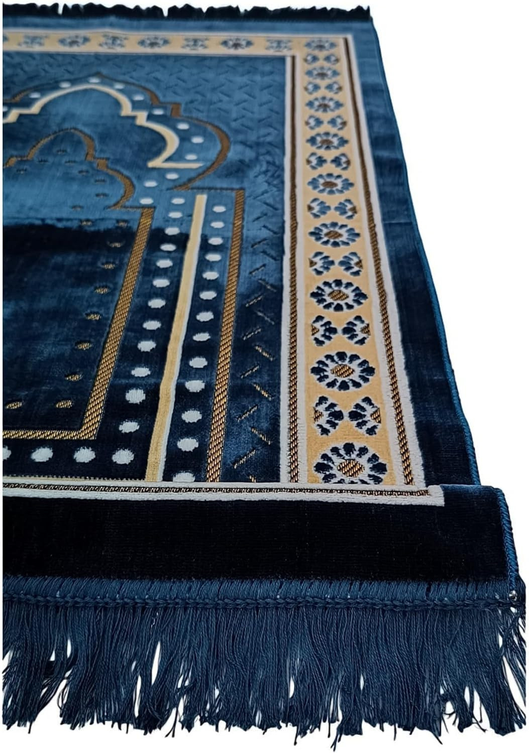 Prayer Mat Rug for Muslim Men, Women or Kids, Portable Praying Mat and Prayer Be