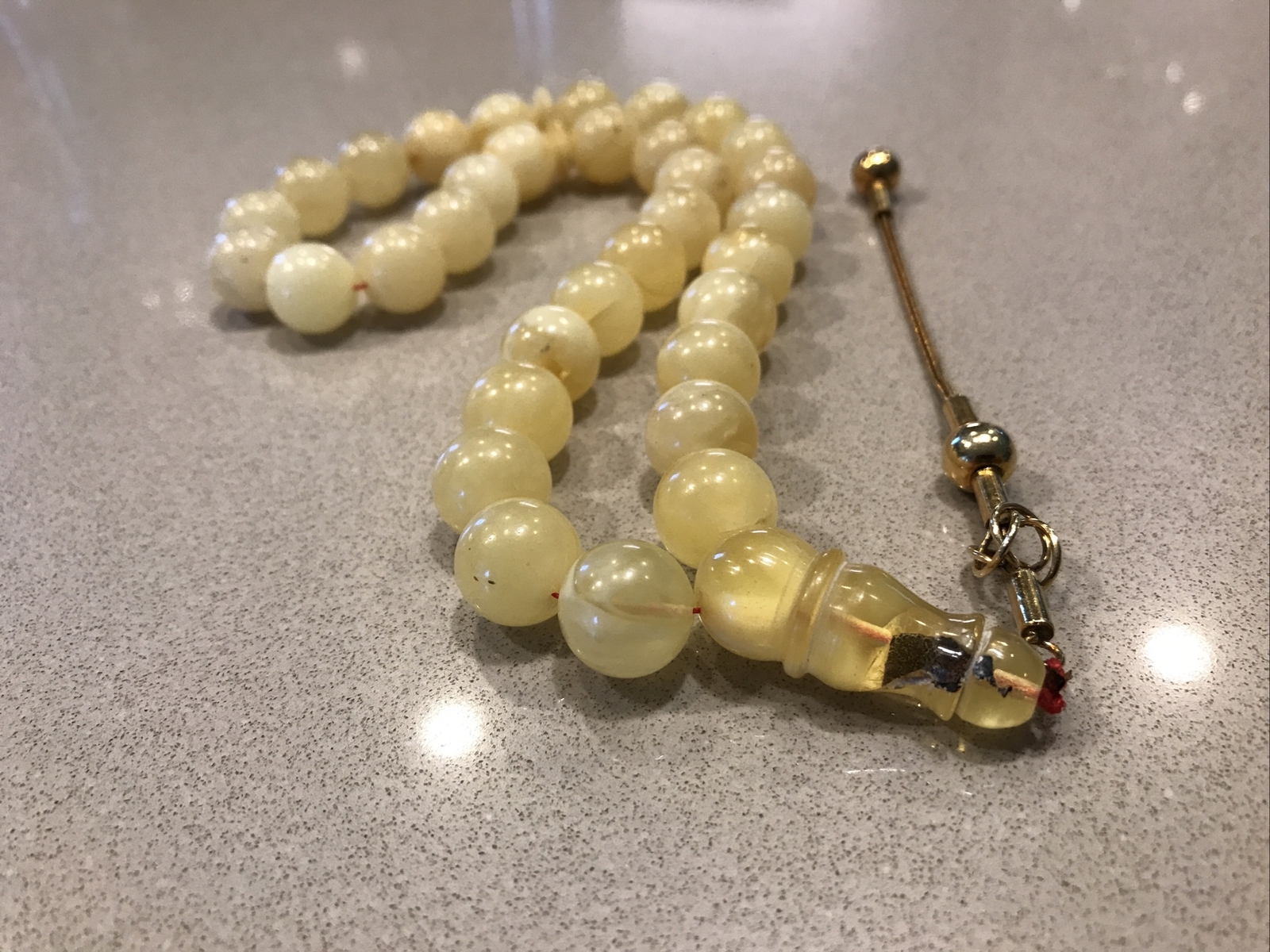 Natural Amber Rosary Beads كهرب حر كهرمان كهرم سبحه مسباح