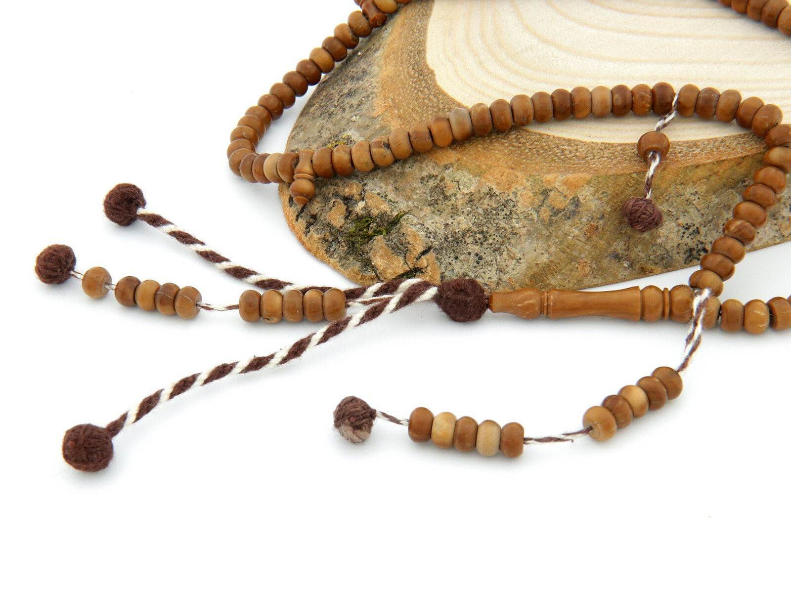 Small Kuka tree 100 bead Islamic Prayer Beads Misbaha Tesbih dhikr Tespih 201310