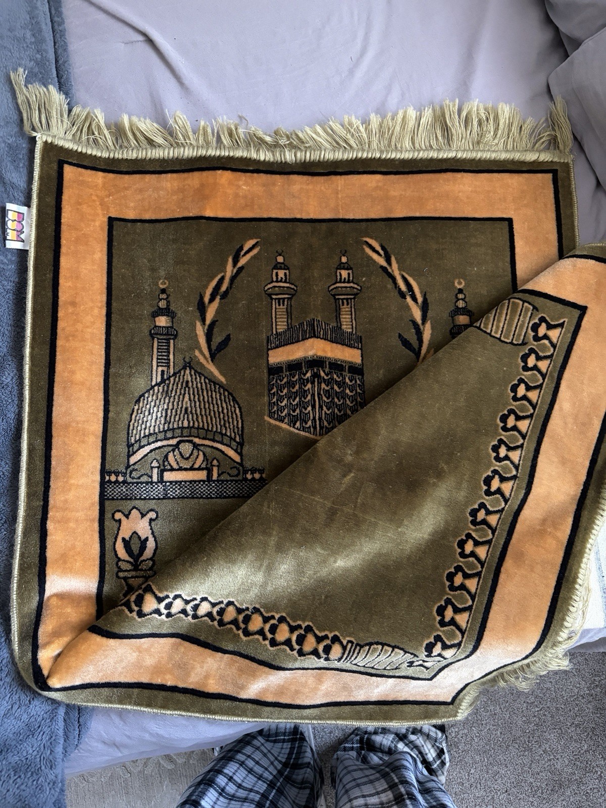 BUTT SILK Prayer Rug,Mat Muslim
