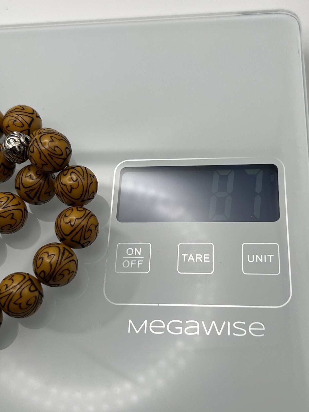 Sandalous Tasbih Laser Engraving Misbaha Prayer Beads Rosary مسبحة سبحة سندلوس