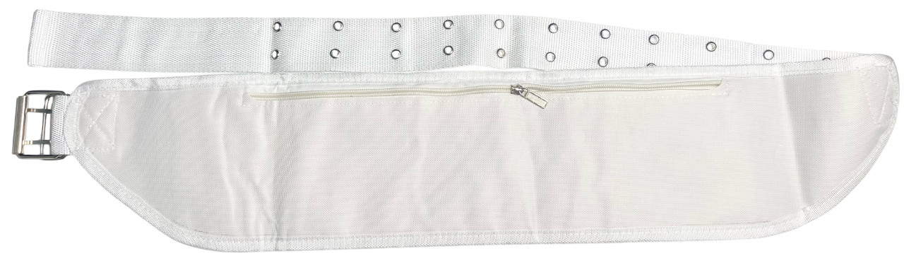 Mens Ihram Ahram Ehram Waist BELT w/ Zip/Pocket For Umrah Hajj