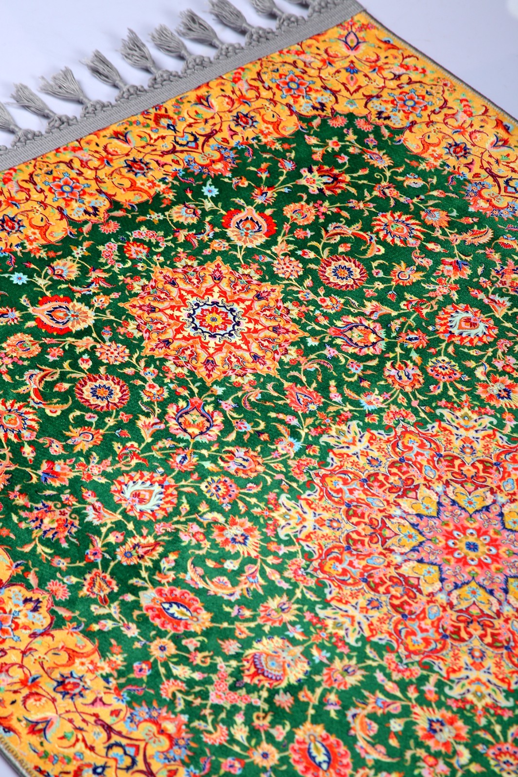 Luxury Prayer Mat Silky Soft Gebetsteppich Islamic Prayer Rug Turkish Carpet Rug