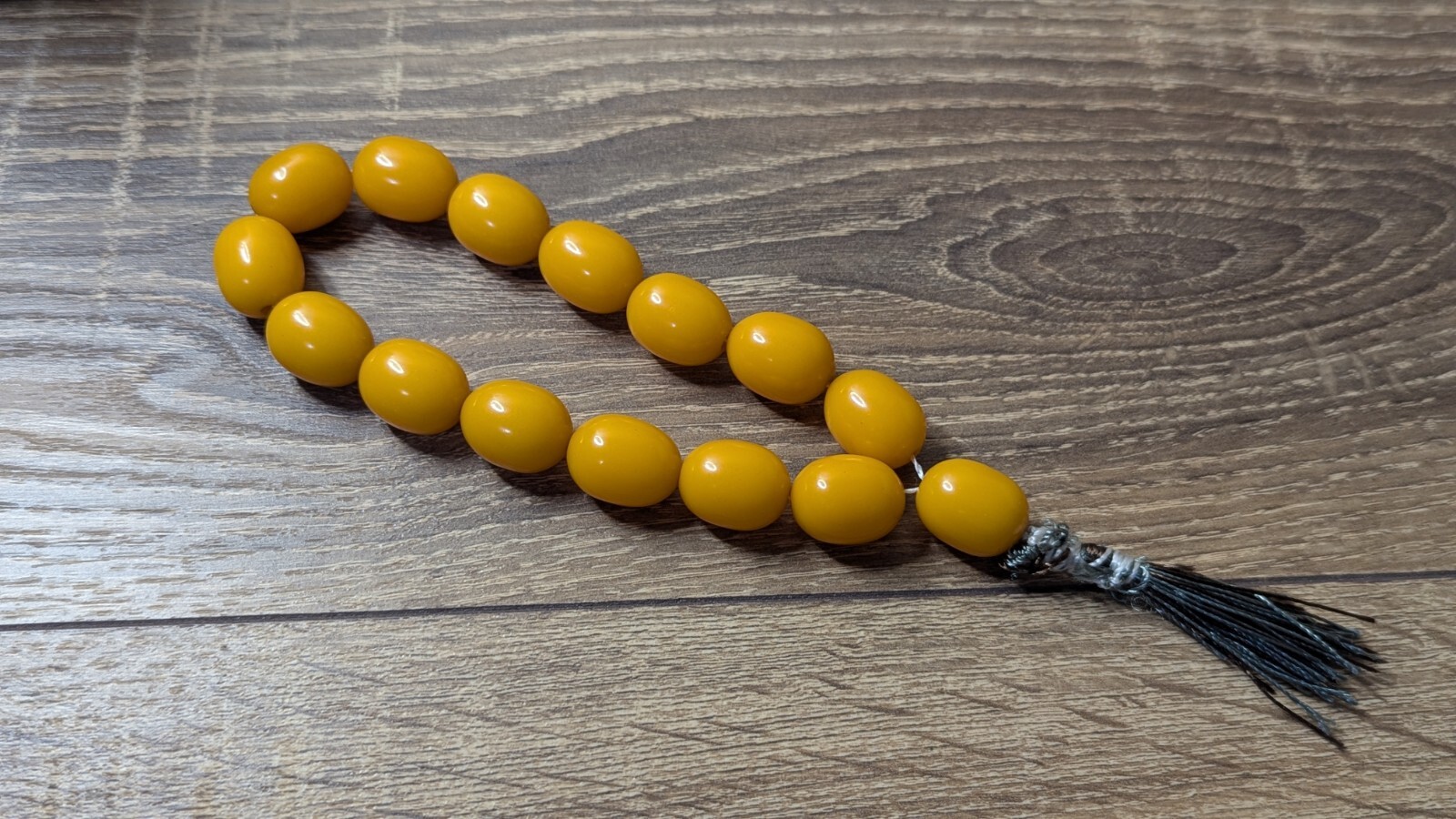 48 grams faturan LARGE Bakelite Islamic Rosary Prayer tested