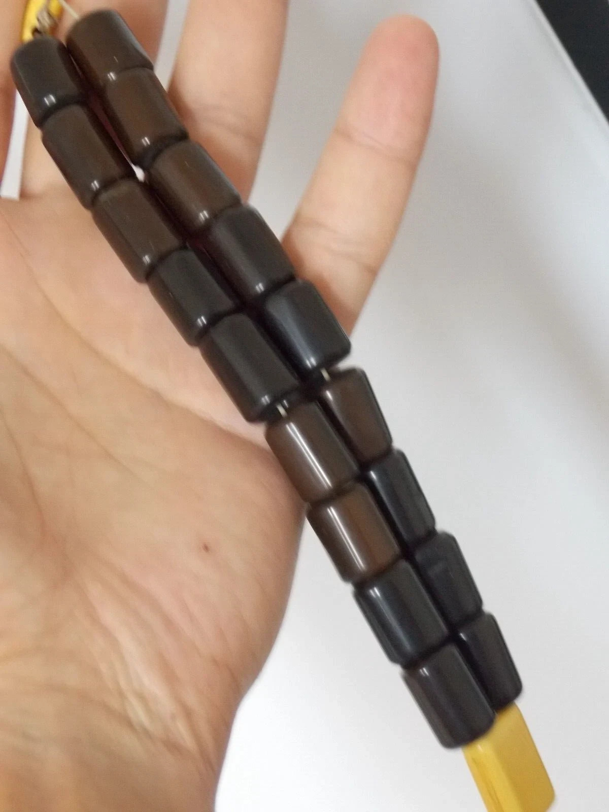 Vintage Prayer Germany Tesbih Bakelite Beads Old Islamic Misbaha Rosary