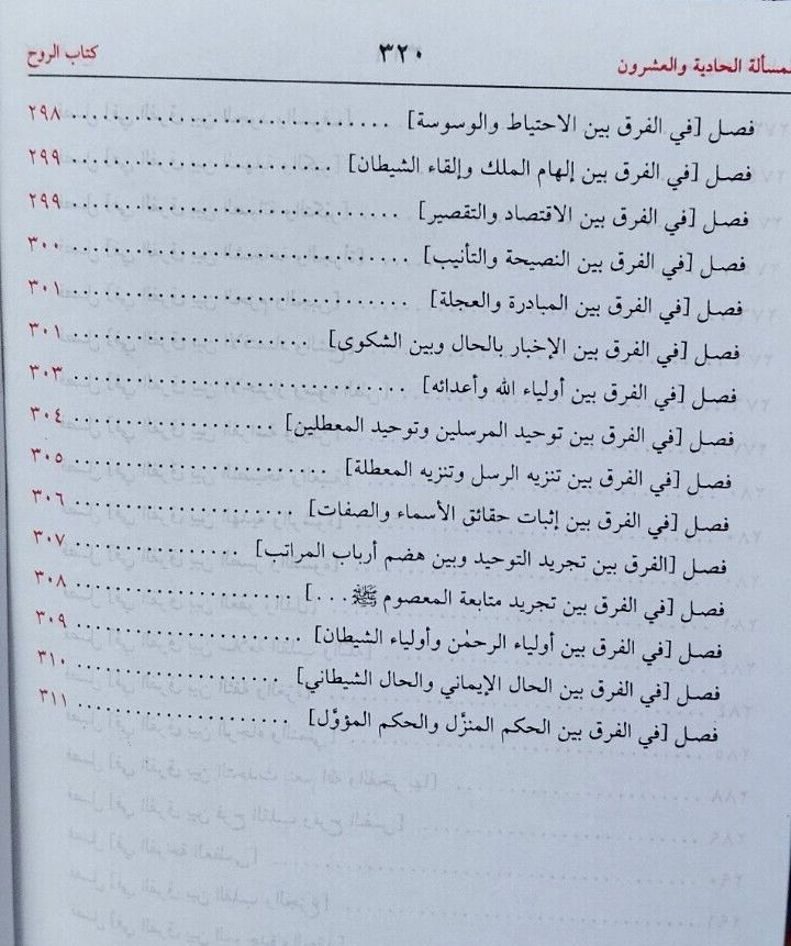 Vintage Arabic Islamic Book الروح للإمام ابن قيم الجوزية 2004