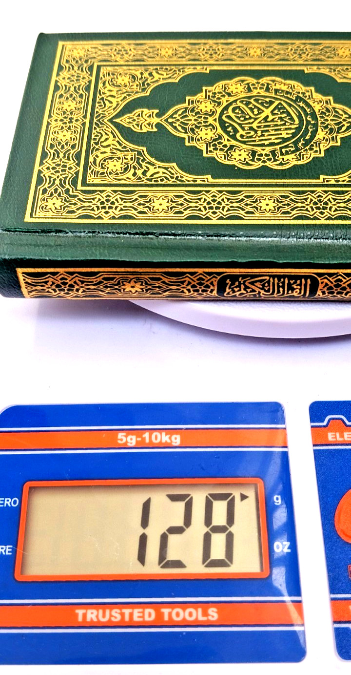Mini Holy Quran Arabic Pocket Size Luxury Hardcover & Tafsir Islamic Giftالقرآن