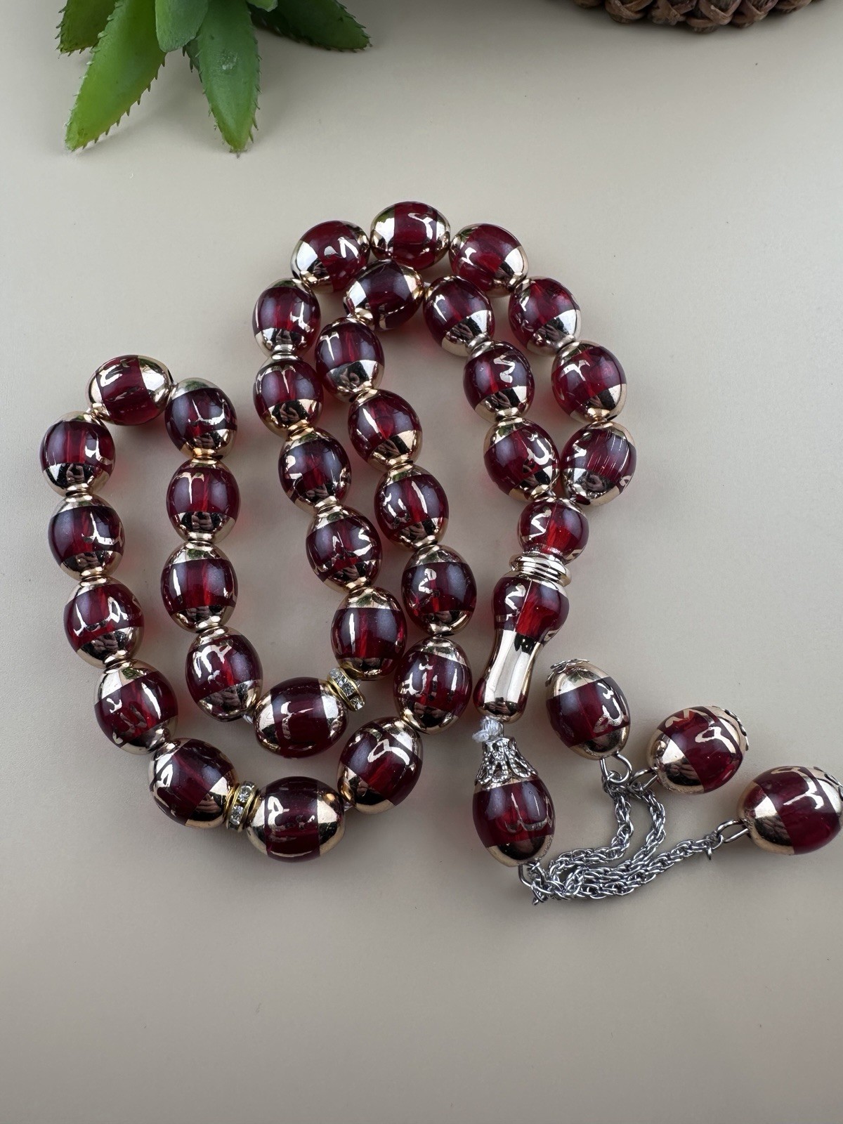 Collectible Islamic 33 PRAYER BEADS Rosaries Misbah Sibha Misbha سبحة مسباح