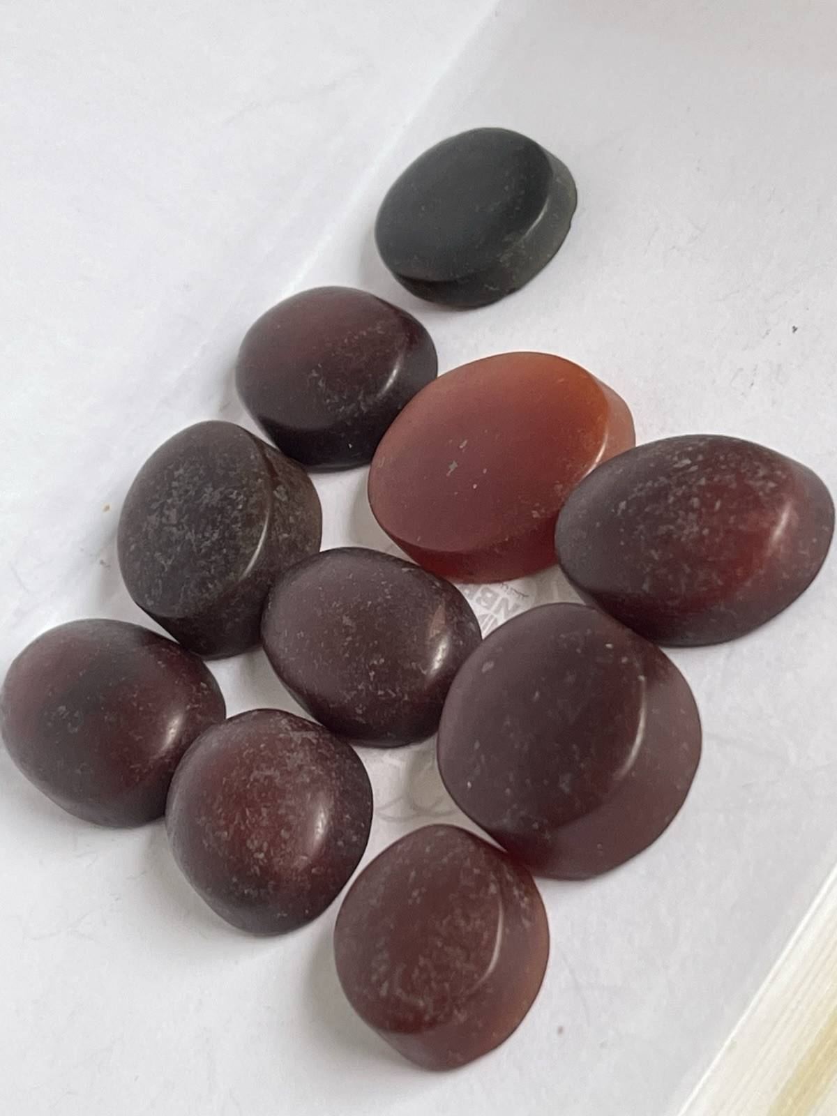 ‏Agate فصوص عقيق يمني خام قديم Yemeni Natural stone 10 Peices