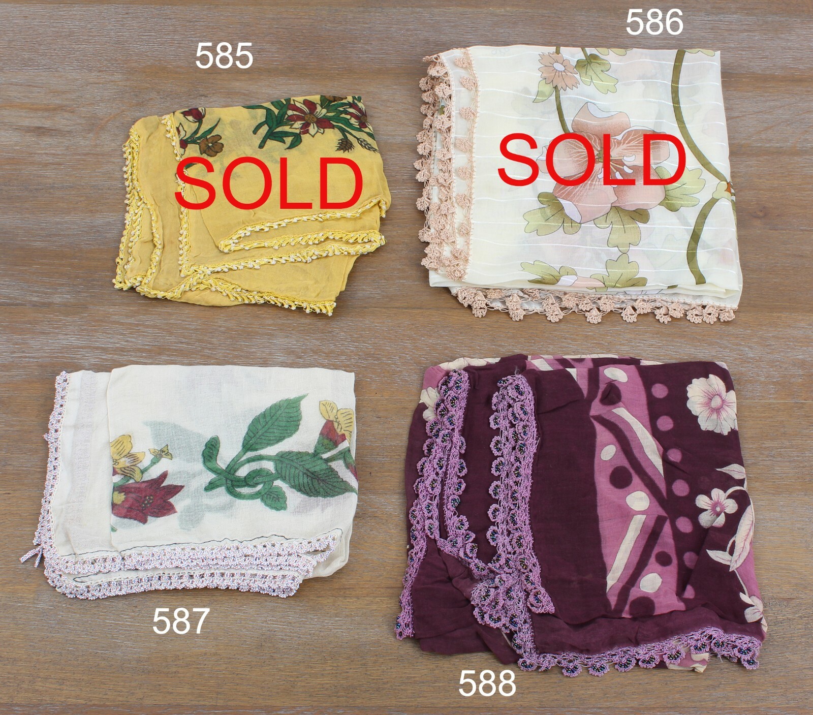 MINIMUM 4 pcs, Yazma, Turkish, VINTAGE, FREE Shipment With FedEx 12634-585-617