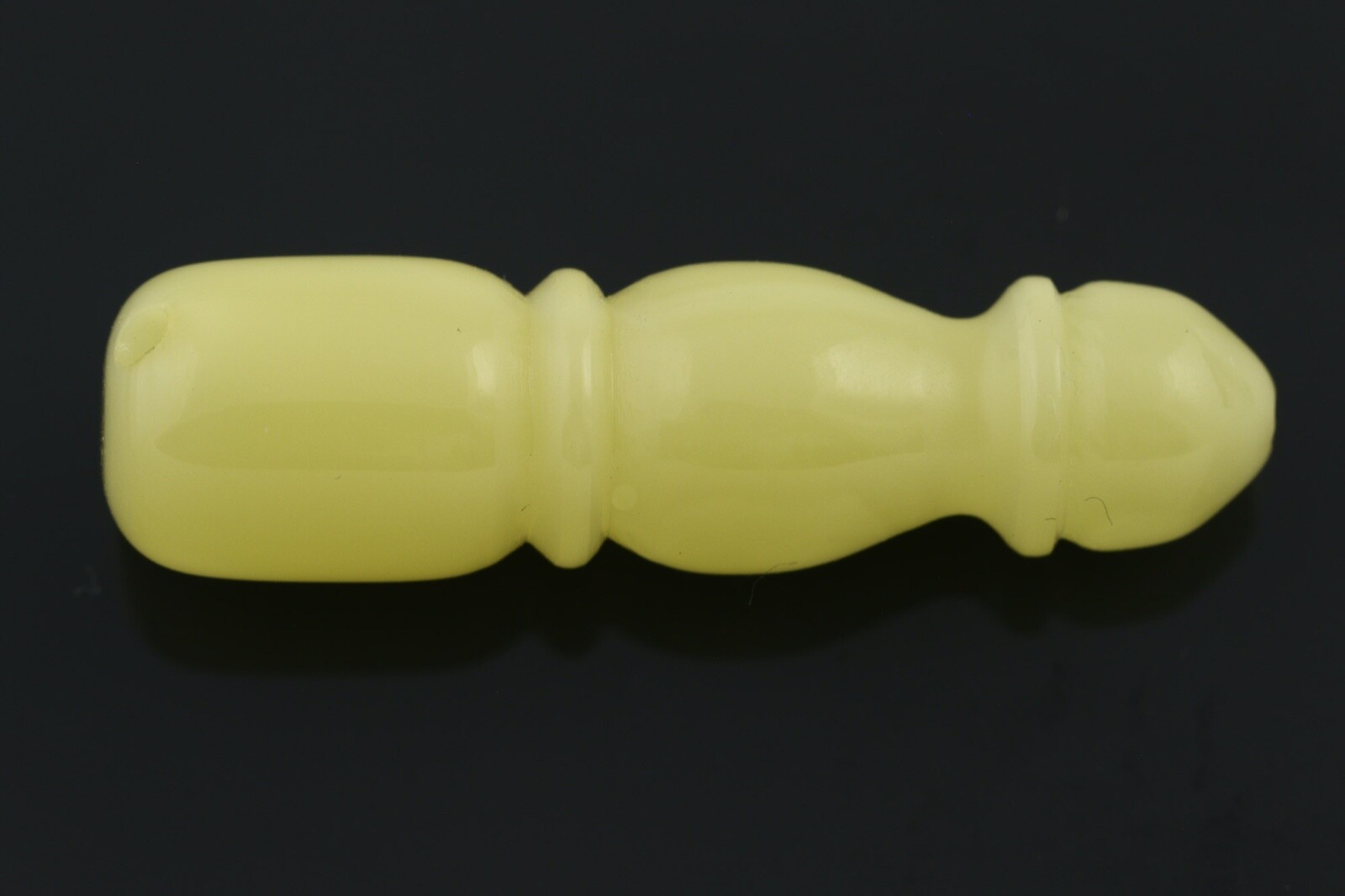 Genuine BALTIC AMBER White Islamic Prayer Bead Imam Minaret TASBIH 1.4g 201215-4