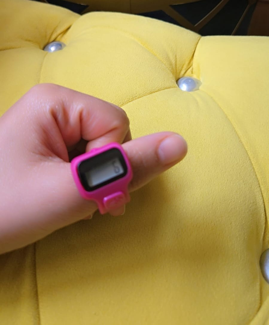 Tasabeeh Counter Electronic Ring Islam