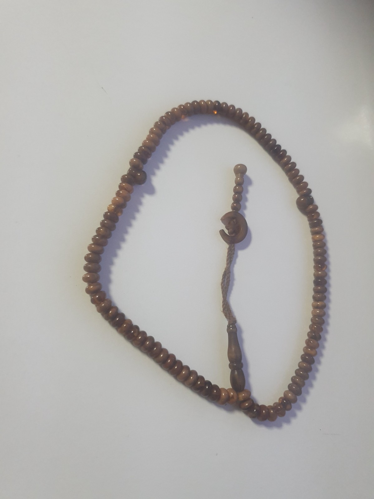 Luxury Islamic Tasbih – Natural Stone Prayer Beads – Handmade Misbaha