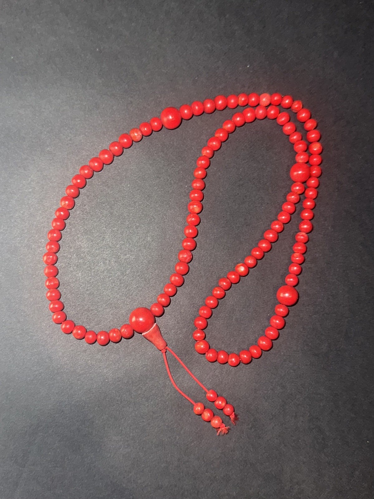 Red Beads Necklace