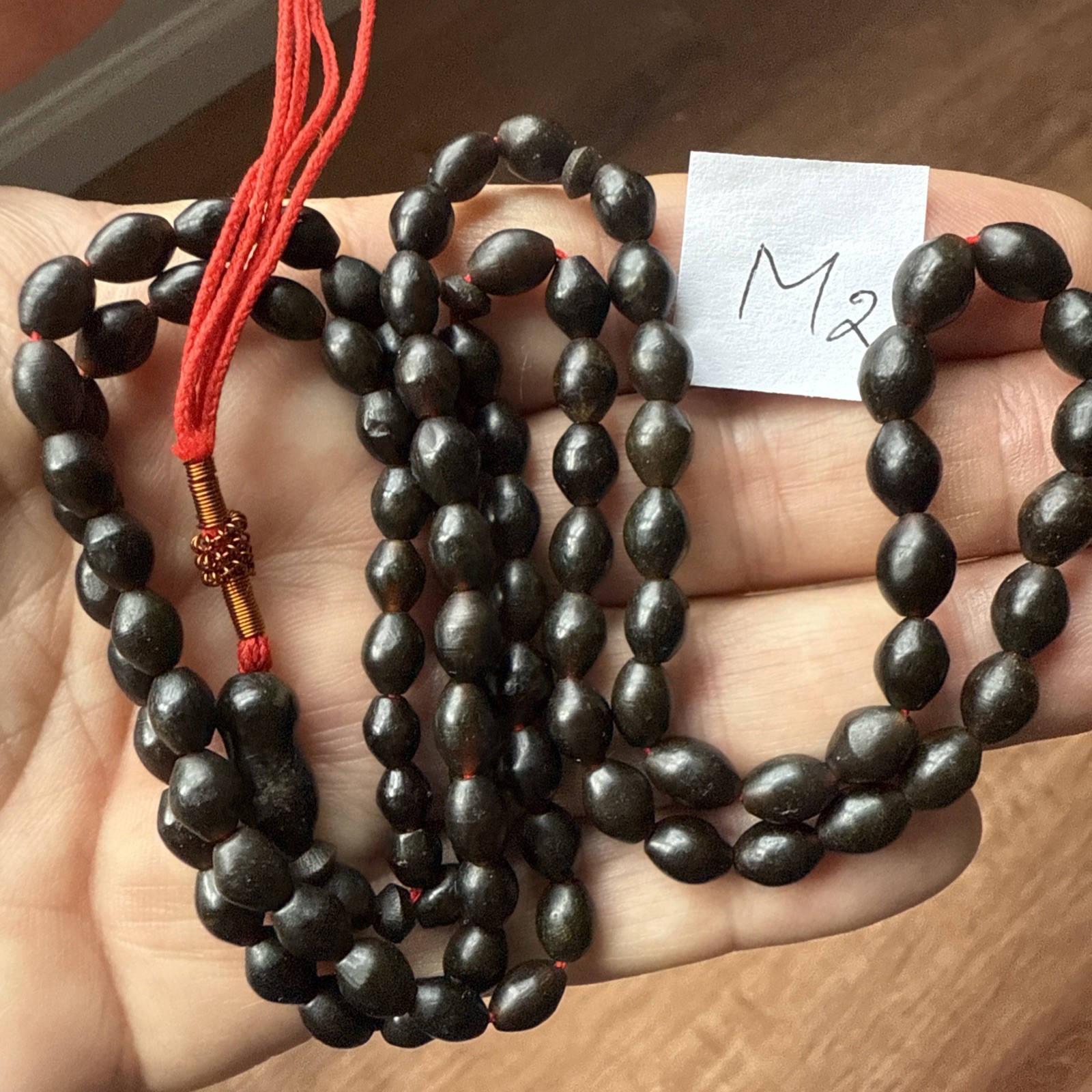 JASPER COLOR 99 BEADS لون اليشب GENUINE SHAH MAGHSOUD 41 cm شاه مقصود تسبيح