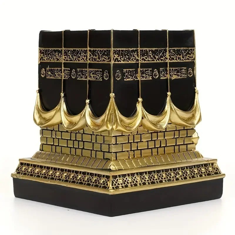 3D Celestial Kaaba Model Islamic Eid Gift, Modern Home Table Decoration