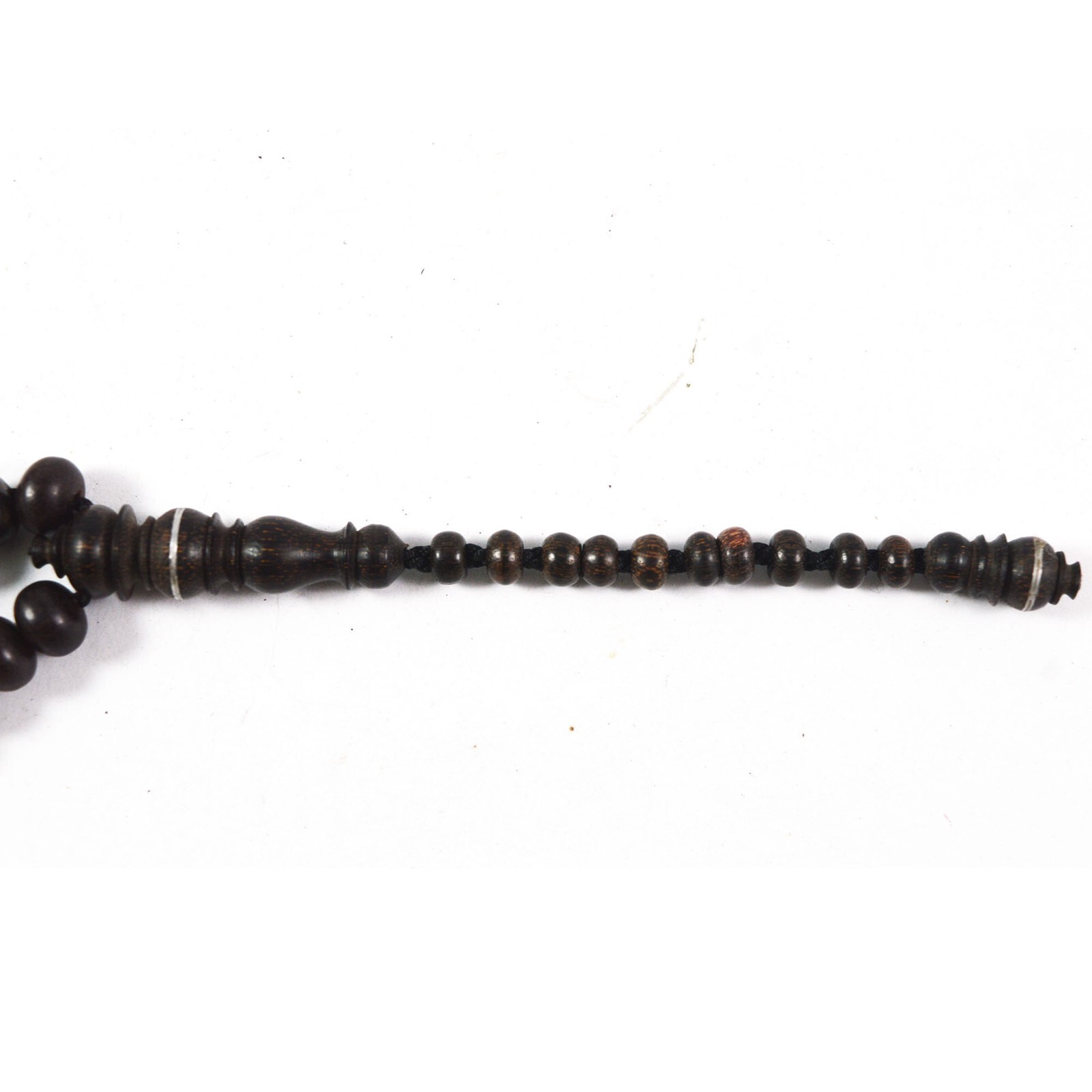 Islamic Necklace Prayer beads Tasbeh Sibha Old Tamarind Wood