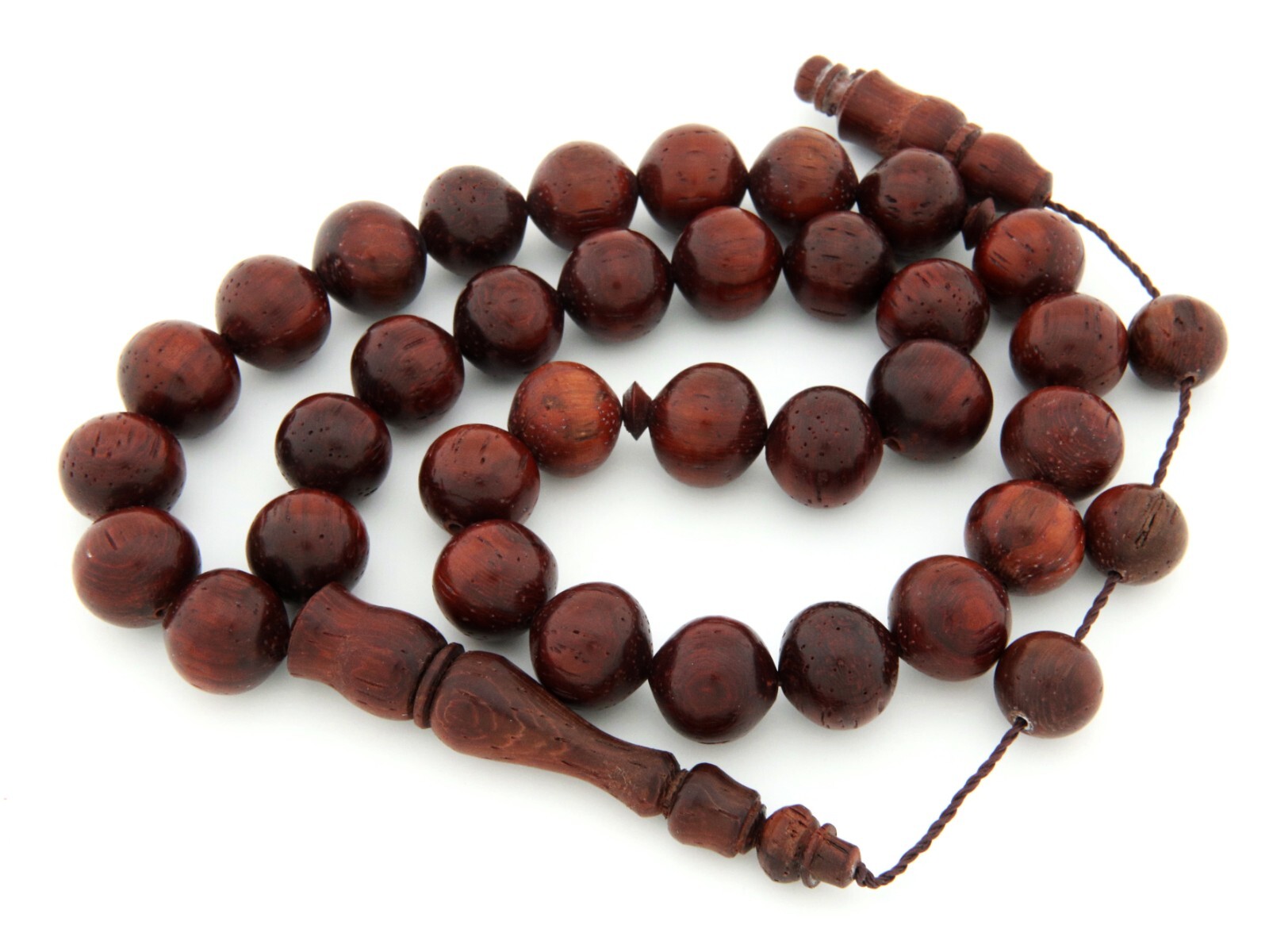 Big Dragon Blood Tree 33 pcs Islamic Prayer Beads Misbaha Tesbih ottaman 217010