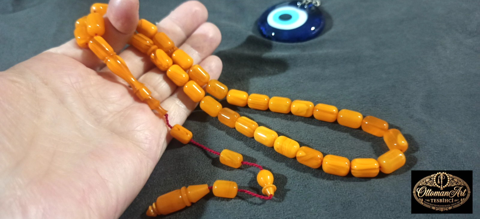 ISLAMIC PRAYER BEADS, BELGIUM ROD CATALIN, TASBIH MISBAHA, BELCIKA CUBUK KATALIN