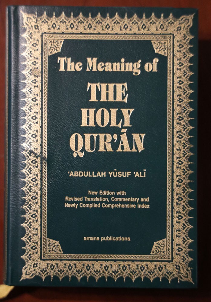 The Meaning of The Holy Qur’an (2002) Amana ABDULLAH YUSUF ALI Arabic Book ISLAM