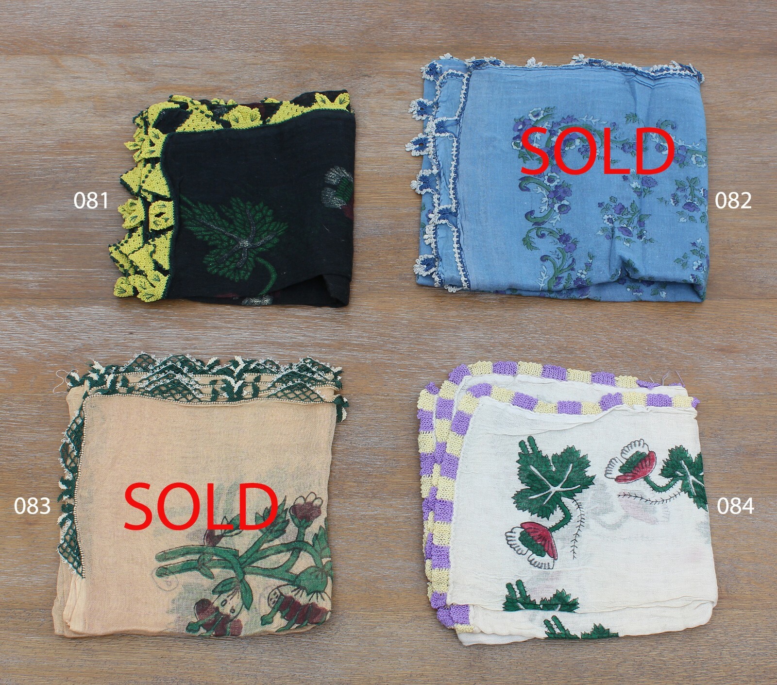 MINIMUM 4 pcs, Yazma, Turkish, VINTAGE, FREE Shipment With FedEx 12634-081-116