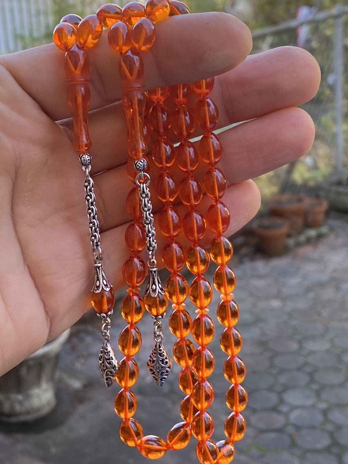 Tightening Amber Kehribar Misbaha Islamic Prayer Beads 📿Rosary 📿Tesbih