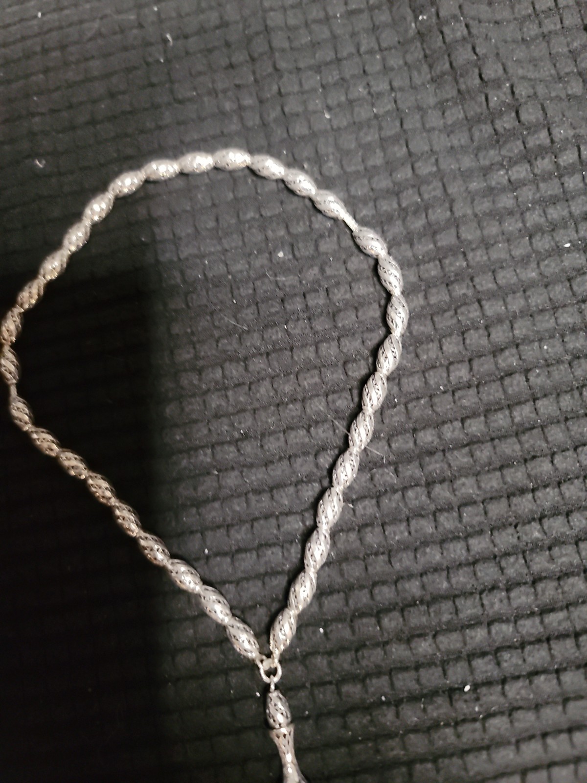 925 Sterling Silver Rice Prayer Beads Tasbih Misbaha