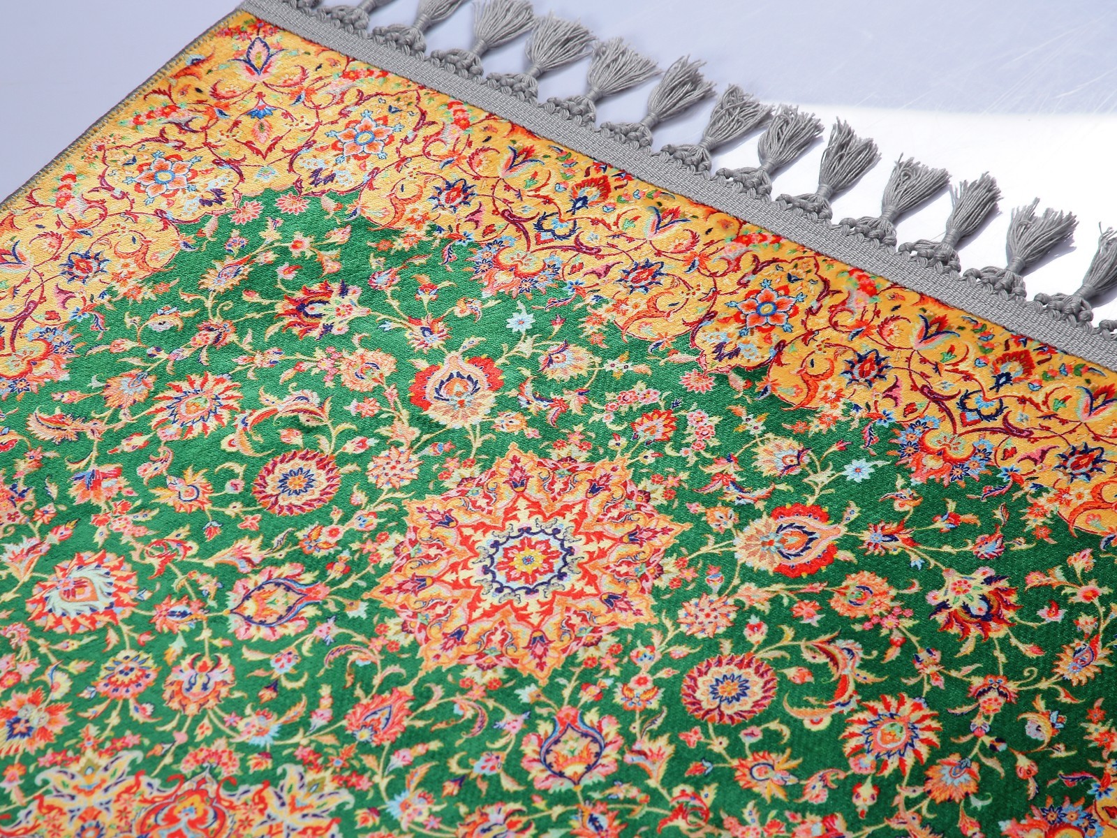 Luxury Prayer Mat Silky Soft Gebetsteppich Islamic Prayer Rug Turkish Carpet Rug