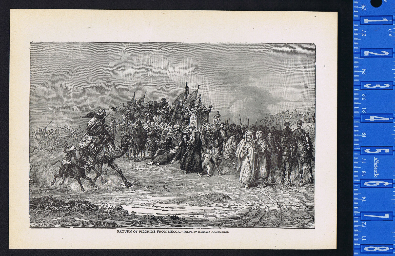 Return of Pilgrims from Mecca – 1915 Page of History